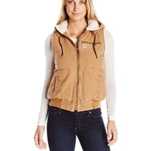 Carhartt duck wildwood vest size small
